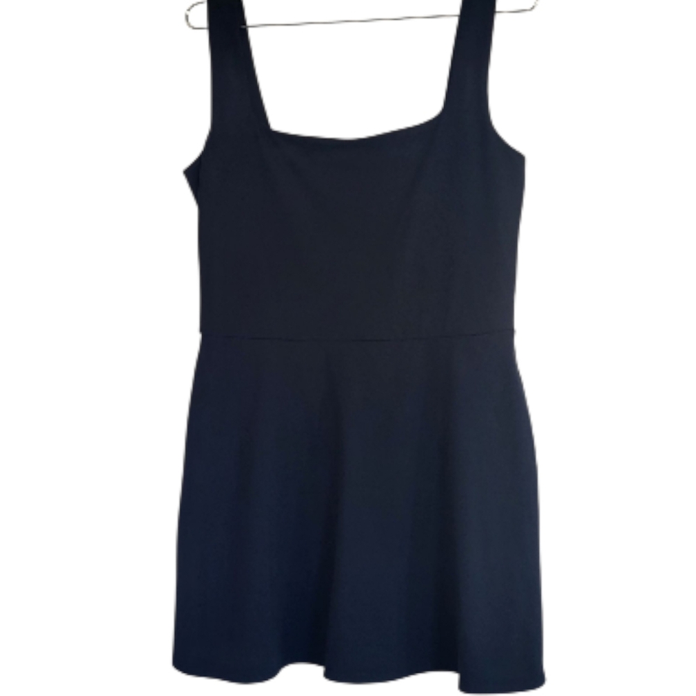 Reformation Black Mini Dress